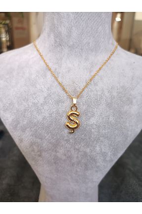 گردنبند استیل ( فولاد ) زرد زنانه استیل (فولاد) Mos Tespih - کد 862124527
