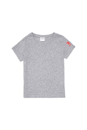 تیشرت طوسی بچه گانه رگولار U.S. Polo Assn. - کد 857365434