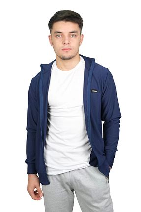 رویه سرمه ای مردانه پنبه پلی استر Booss Milano - کد 452336516