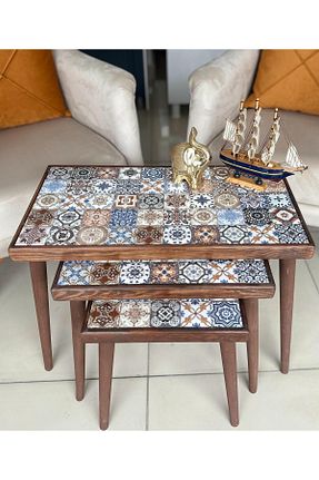 زیگون قهوه ای چوب SİNA HOME DESİGNS - کد 824233116
