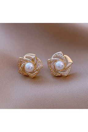 گوشواره مروارید طلائی Store - کد 862180548