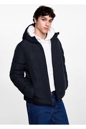 کاپشن سرمه ای مردانه رگولار MANGO Teen - کد 856711717