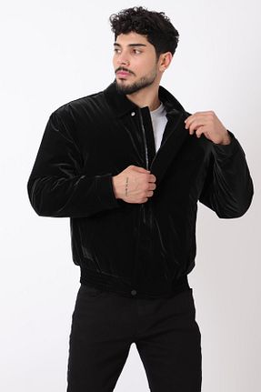 کاپشن مشکی مردانه اسلیم فیت Stilkombin - کد 862185937
