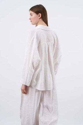 ست بالاتنه و پائین تنه سفید زنانه بافتنی STALİ - کد 862194930