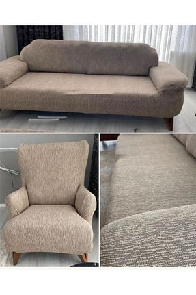 کاور مبل قهوه ای جاکار seltenet - کد 817791126