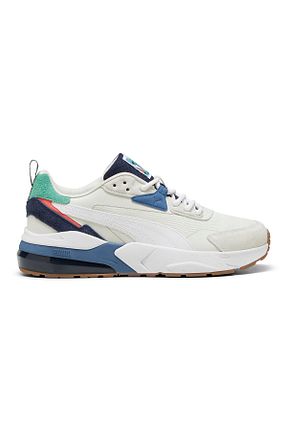کفش اسنیکر صورتی مردانه بند دار Puma - کد 862202536