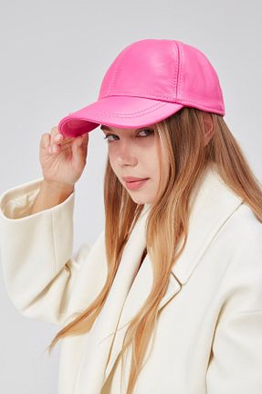 کلاه صورتی زنانه پنبه ای derikem - کد 862208311