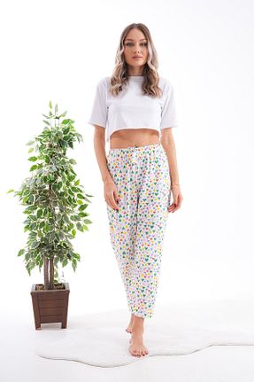 پائین تنه راحتی رنگی زنانه پنبه ای Arvin Pijama - کد 862221203