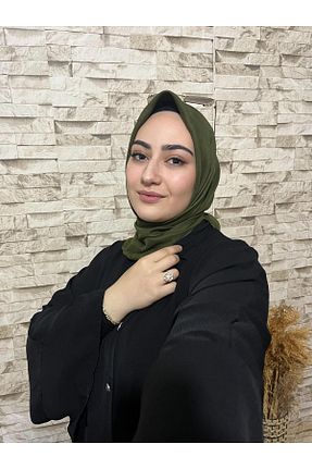 روسری خاکی پنبه ای HE TESETTÜRGİYİM - کد 862234098