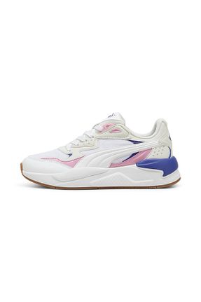 کفش اسنیکر صورتی زنانه بند دار Puma - کد 862260668