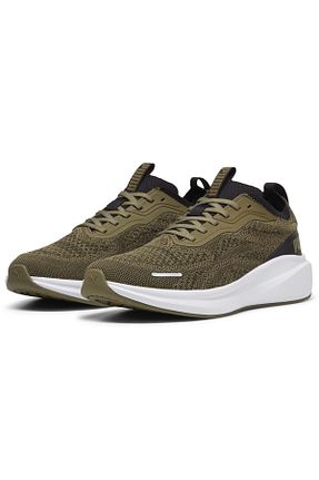 کفش اسنیکر سبز زنانه بند دار Puma - کد 842041555