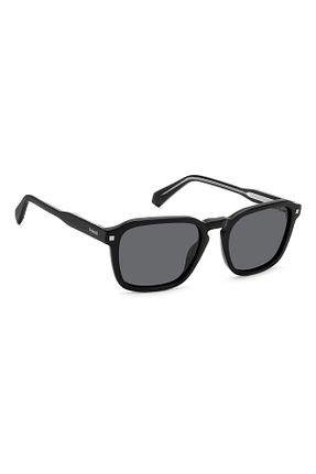 عینک آفتابی طوسی زنانه 53 Polaroid - کد 862301175