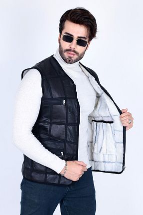 جلیقه مشکی مردانه رگولار Reform - کد 862320591