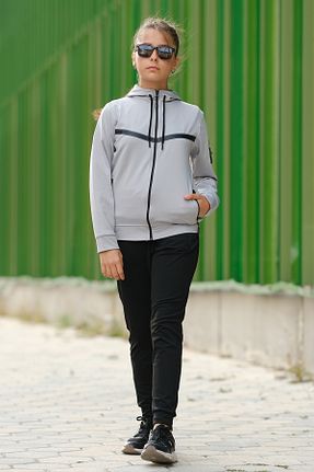 ست کرمکن اسپرت طوسی بچه گانه پنبه ای Pina Kids - کد 860397170