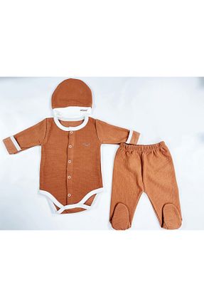 هدیه کودک نارنجی بچه گانه BEREKET BABY - کد 862431932