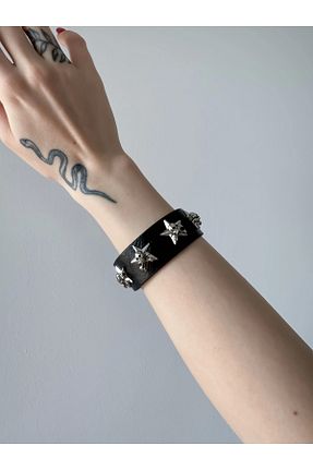 دستبند جواهر مشکی زنانه DarkellaStore - کد 851096191