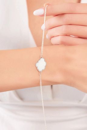 دستبند نقره زنانه 925 عیار Mialosi - کد 862339308