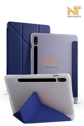 کیف تبلت سرمه ای Samsung Uyumlu Nezih Case - کد 200418280