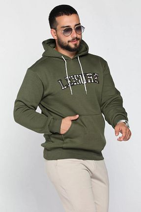 سوئیشرت خاکی مردانه ساده MİSHAR İTALİA - کد 862341583