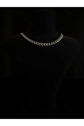 گردنبند استیل ( فولاد ) زنانه استیل ضد زنگ SEVGİLİ TAKI - کد 803499514