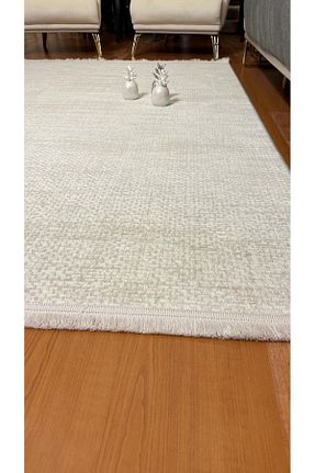 فرش بژ قابل شستشو Ecosıa - کد 861397133
