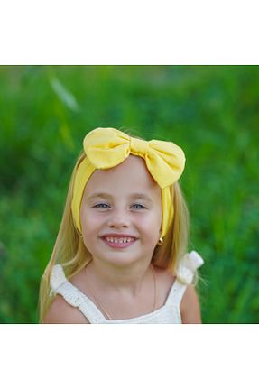 باندانا زرد پنبه ای Babygiz - کد 862373189