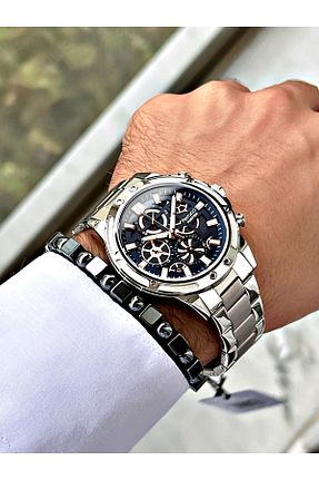 ساعت مچی طوسی مردانه 46-50 میلی متر Ferrucci - کد 862383092