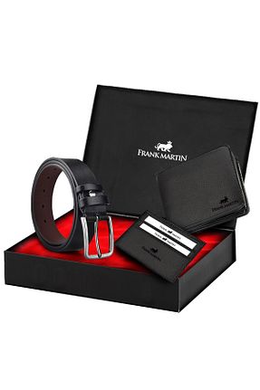 کیف پول مشکی مردانه Frank Martin - کد 35200999