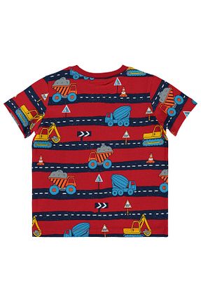 تیشرت قرمز بچه گانه رگولار Civil Boys - کد 819564860