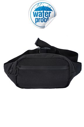 کیف کمری مشکی زنانه پارچه ای Captain Bag - کد 861250002