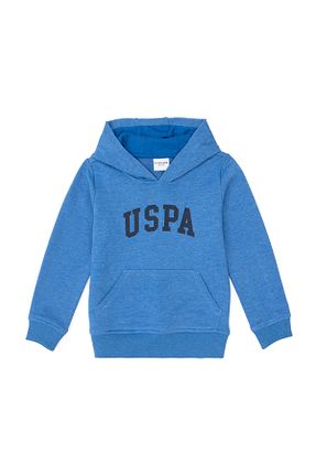 سوئیشرت نارنجی بچه گانه ساده U.S. Polo Assn. - کد 862451012