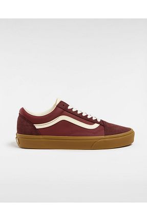 کفش اسنیکر قهوه ای زنانه بند دار Vans - کد 862134677