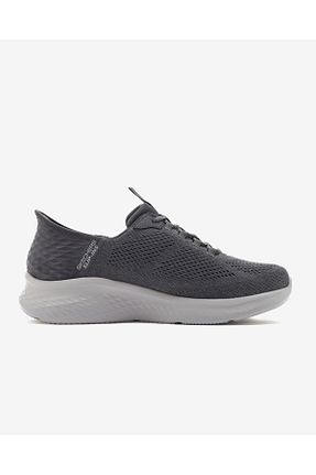 کفش اسنیکر زرشکی زنانه بند دار Skechers - کد 831512504