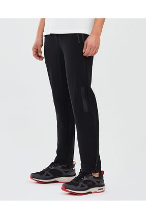 پائین تنه گرمکن اسپرت مشکی مردانه رگولار Skechers - کد 826705588