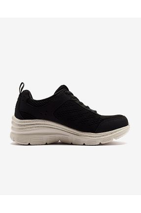 کفش اسنیکر مشکی زنانه بند دار Skechers - کد 846384900