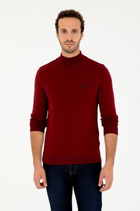 پلیور قهوه ای مردانه ساده U.S. Polo Assn. - کد 862426304
