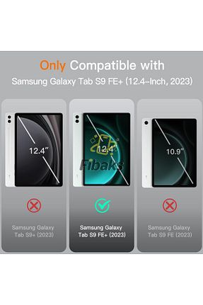 کیف تبلت مشکی Samsung Uyumlu Fibaks - کد 861874317
