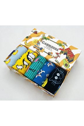 جوراب رنگی زنانه پنبه ای CARNAVAL SOCKS - کد 743601578