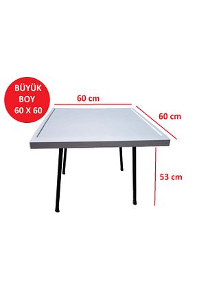 میز کمپ سفید پلاستیک GÖKBAŞLAR - کد 844067991