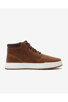 کفش اسنیکر قهوه ای مردانه بند دار Timberland - کد 862432454