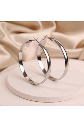 گوشواره استیل (فولاد) زنانه استیل ضد زنگ FOURSOLOS - کد 862446841