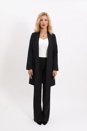 ست بالاتنه و پائین تنه سایز بزرگ مشکی زنانه کش دار ÖNDER ÖZSOY - کد 862478630