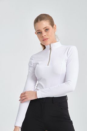 تیشرت سفید زنانه رگولار PEUR RIDER SHOP - کد 862500256