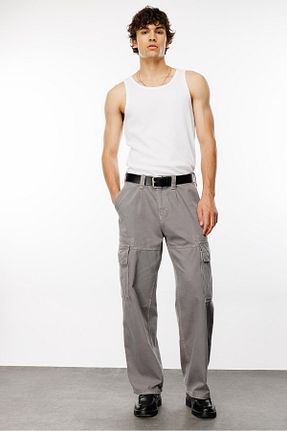 شلوار جین طوسی مردانه پاچه ساده Denim Trip - کد 836256882