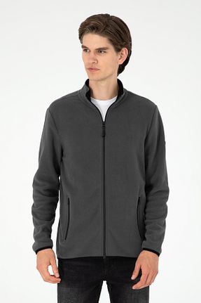 سوئیشرت طوسی مردانه ساده U.S. Polo Assn. - کد 862504319
