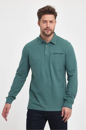 سوئیشرت سبز مردانه ساده ENQUE - کد 862539919