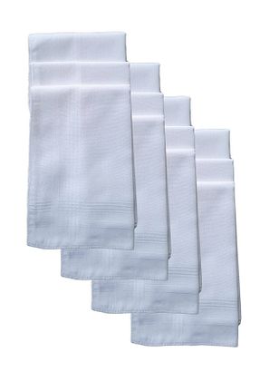 دستمال جیبی سفید زنانه پارچه ای Hepsine Rakip - کد 271277637