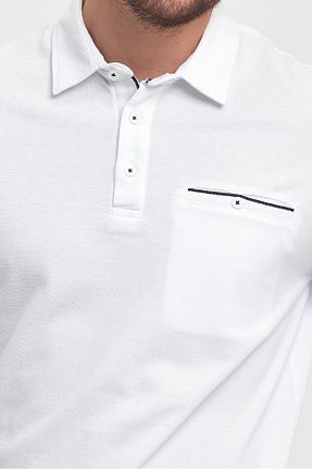 سوئیشرت سفید مردانه ساده ENQUE - کد 862523824