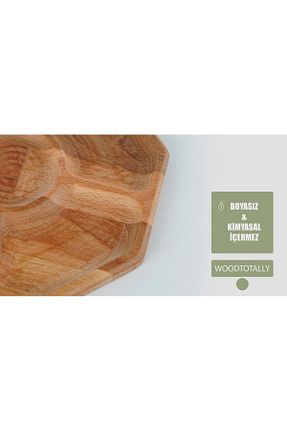 کاسه و بشقاب دکوراتیو قهوه ای چوب wood totally - کد 860680384