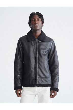 کاپشن مشکی مردانه رگولار Calvin Klein - کد 451399818
